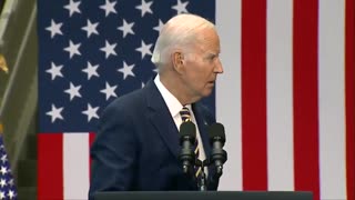 Biden Struggles to Locate Exit After Speech