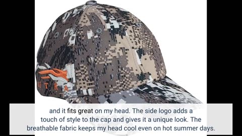 User Comments: SITKA Gear Cap W/Side Logo