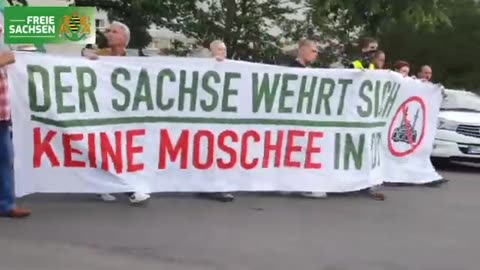 Bürgerprotest: Keine Moschee in Dresden!Dresden wehrt sich gegen den geplanten Bau einer Großmoschee