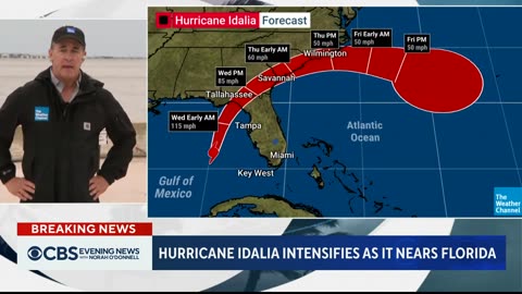 When will Idalia hit Florida?