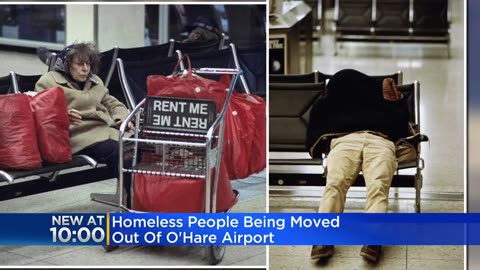 Homeless people being moved out of O'Hare Airport; where will they go?