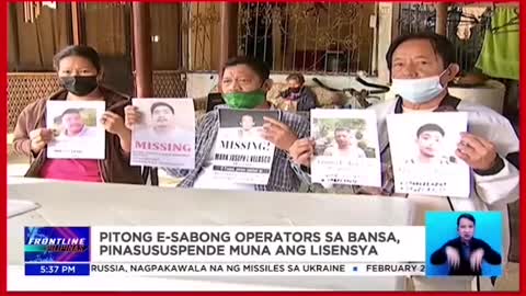 Kaanak ng mga nawawalangsabungero, humarap sapagdinig ng Senado이三