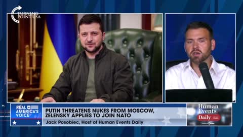 Jack Posobiec says that if Ukraine became part of NATO, "We're talking about World War III."