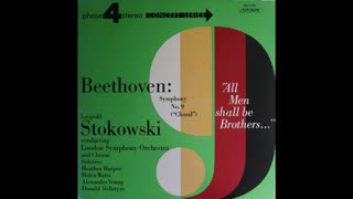Beethoven -Symphony No.9 - Leopold Stokowski, London Symphony Orchestra (1970) [Complete LP]