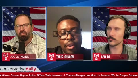 Conservative Daily Shorts: Capitol Police Got Hung Out To Dry-Pittman Incompetence w Tarik Johnson
