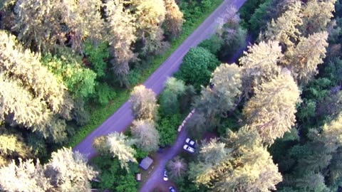 HolyStone HS720G Drone, viewing the mountains and Sauk river in western Washington.