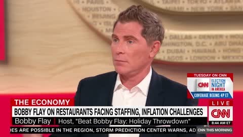 Bobby Flay breaks down how restaurants are beating inflation