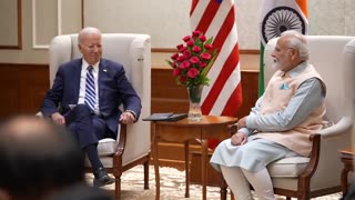 Modi and Us president Biden hold bilateral meeting