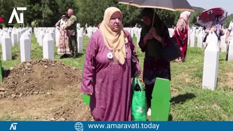 Reburial Ceremony Srebrenica Massacre Victims Honored 29 Years Later | Amaravati Today News