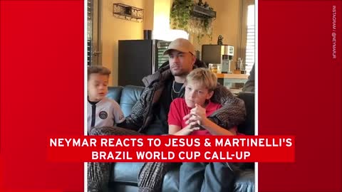 MUST WATCH! | Neymar REACTS After Arsenal Duo Gabriel Jesus & Martinelli Make Brazil World Cup Squad