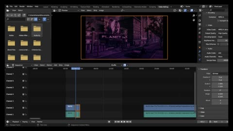 LIVE STREAM-Video Editing Using Blender 3.5 (Part Two)