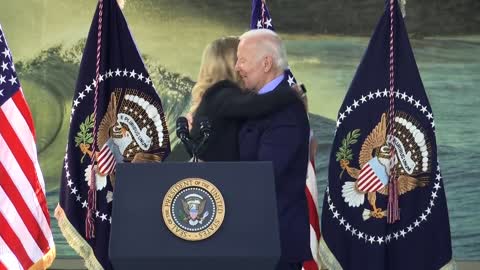 Biden speaks at Viasat technology facility about the CHIPS