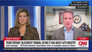 Adam Kinzinger Is So Afraid Of Trump Supporters That He Almost Cried On CNN Again