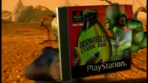 Oddworld: L'exode d'Abe - Pub TV FR (1998, PS1)