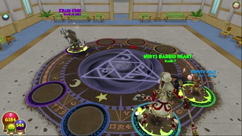 Wizard101 Empyrea Palace - Killer Krok Battle (First Balance Wizard Video + Reaching Lvl 130)