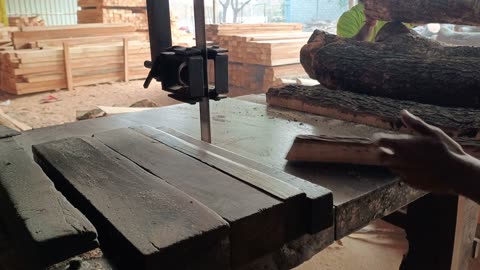 Amazing Woodworking Factory | Produce Raw Wood, Saw Cutting Large Amount Of Giant Cheesy Wood