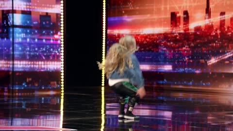 Early Release- Adorable 7-year-old Eseniia Mikheeva is a dancing POWERHOUSE! - Auditions - AGT 2023