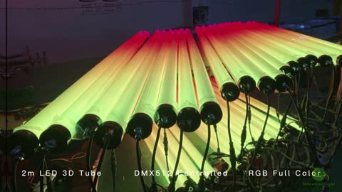Lighting Installation in New York, 2m DMX LED Pixel Tube