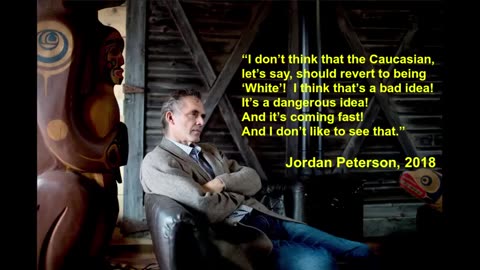 Voxday: Jordan Peterson is a Globalist Anti-White Shill