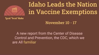 Idaho Leads the Nation in Vaccine Exemptions