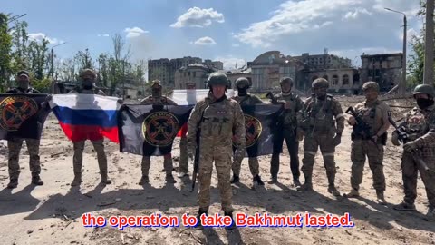 May 20th 2023 Bakhmut under Russian Wagner control