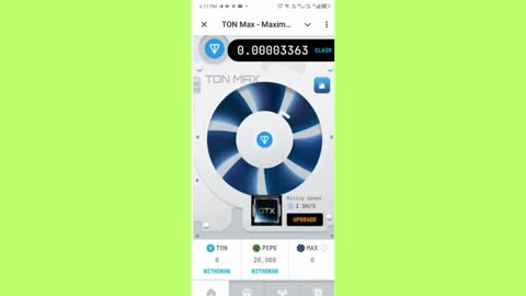 new mining mi app earn toncoin and pepe for free TON MAX BOT
