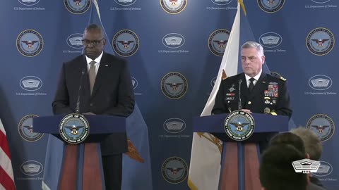 Lloyd J. Austin and Mark A. Milley Hold Press Conference on Ukraine - May 25, 2023