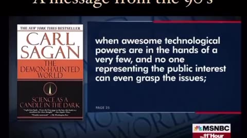 Carl Sagan on the dumbing down of America. And with it, the decay of Western civilization