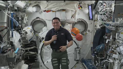 Expedition 69 Astronaut Frank Rubio Talks with ABC's Good Morning America