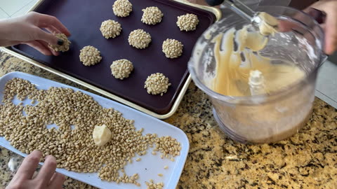 How to make pignioli cookies | pine nut cookies | Gluten Free