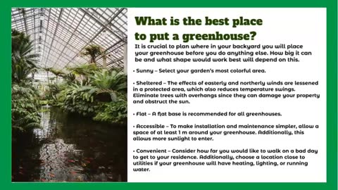 Are You Considering a Greenhouse for Your Backyard?