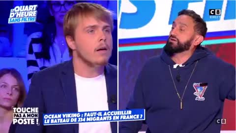 Séquence intégrale de Louis Boyard chez Hanouna dans #TPMP