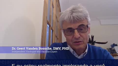 ⚠️💉Dr. Geert Vanden Bossche avisa: Não vacine os seus filhos, as consequências serão irreversíveis⚠️