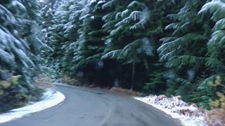 CRUZIN WITH JIMMY SNOQUALMIE RESERVIOR FIRST SNOW