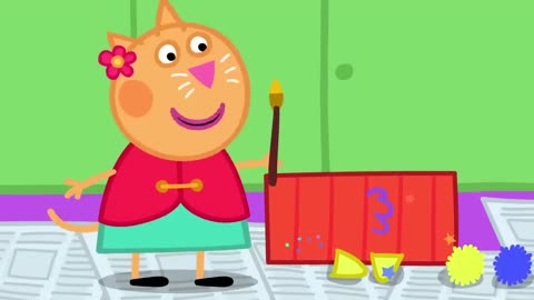 PEPPA`S BUTTERFLY WINGS DANCING LIKE A CATERPILLAR ! FAMILY KIDS CARTOON !!!!