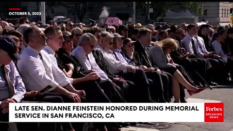 Memorial Service Held For Late Sen. Dianne Feinstein At San Francisco City Hall