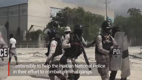 Thousands protest in Haiti against Canada, US sending police and military supplies