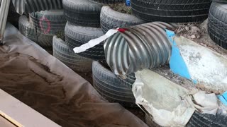 Earthship cooling tubes are working!