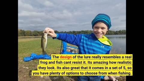 Customer Feedback: LENPABY 5pcs Frog Lure Ray Frog Topwater Fishing Crankbait LuresArtificial...