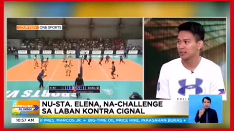 NU-Sta. Elena, LIVE saFrontline Sa Umaga