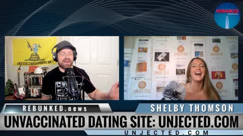 Unvaccinated Dating Site: Unjected.com with Shelby Thomson