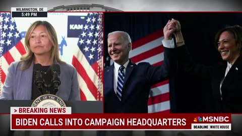 Here's the Full Tape of Joe Biden Calling Into a Kamala Harris Event Moments Ago