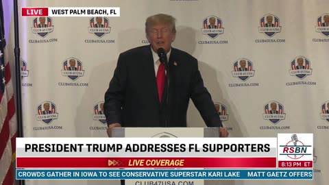 FULL SPEECH: President Donald J Trump Speaks at Club45 Meeting LIVE from Palm Beach, FL 2/20/23