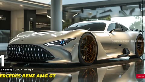 Mercedes AMG GT All New 2025 Concept Car, AI Design