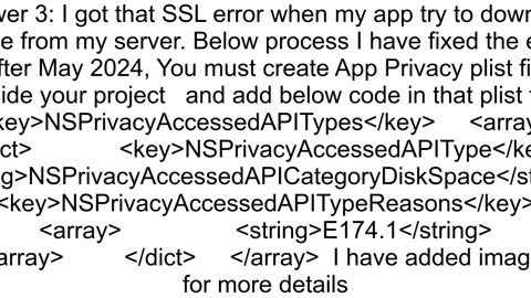 iOS NSURLErrorDomain Code1200 quotAn SSL error has occurred and a secure connection to the server c