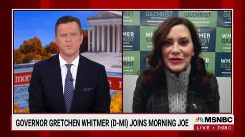 Whitmer: Election Deniers Pose A Huge Threat, My Opponent Is One Of Them