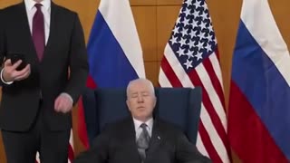 Putin tries to wake Biden.