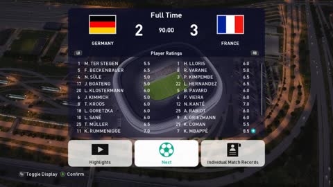 Germany 2 - 3 France | Goals & Highlights