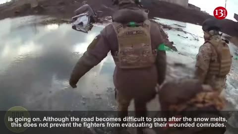 Ukrainians evacuating wounded from Bakhmut via difficult roads-“We don’t leave our fellow soldiers_