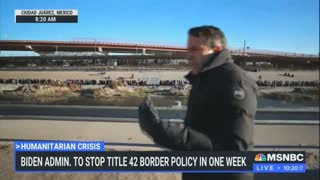 MSNBC Suddenly Notices There's a Border Crisis and Biden's Ignoring It